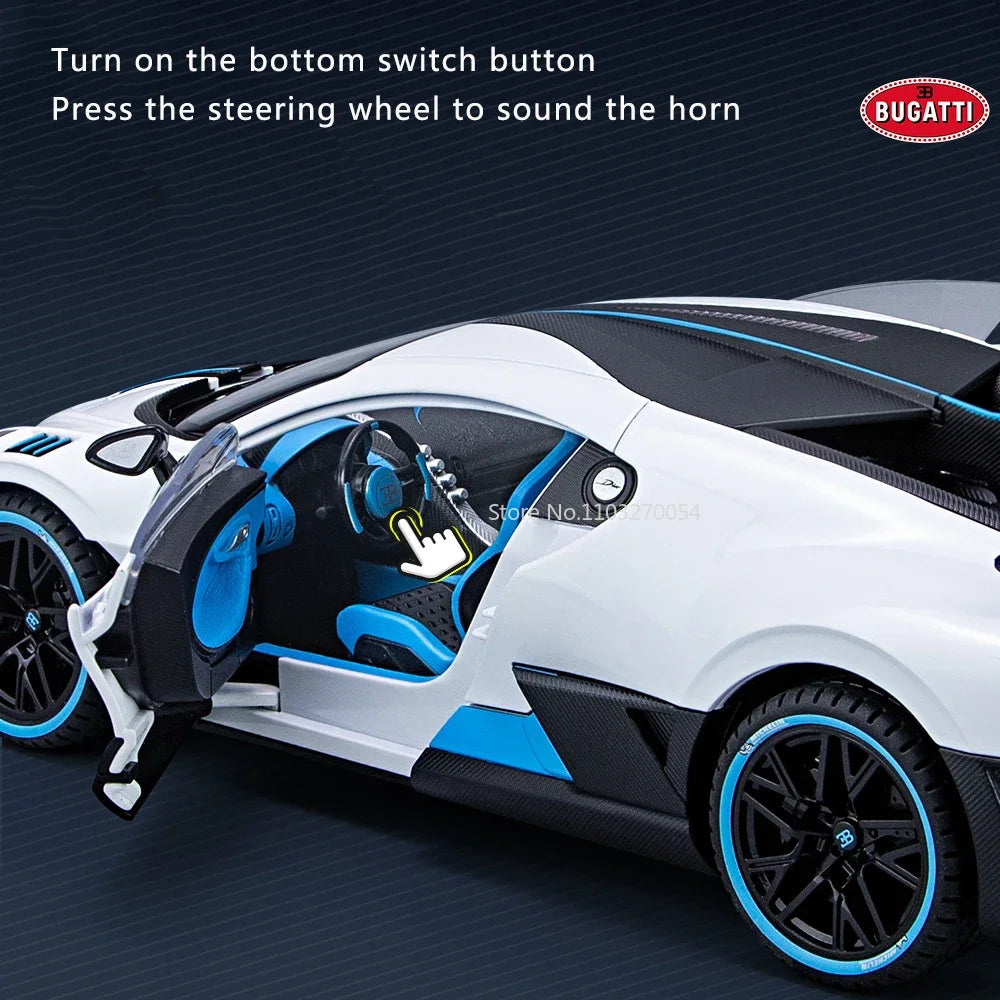 1/18 Bugatti Divo Sports Diecast Car Model