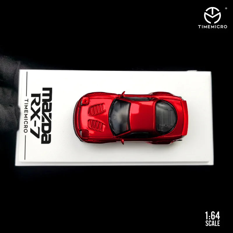 TimeMicro 1:64 Mazda RX-7 Rocket Rabbit Sports Diecast Car