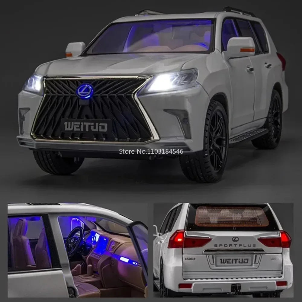 1:18 Scale Lx570 Diecast Car Model