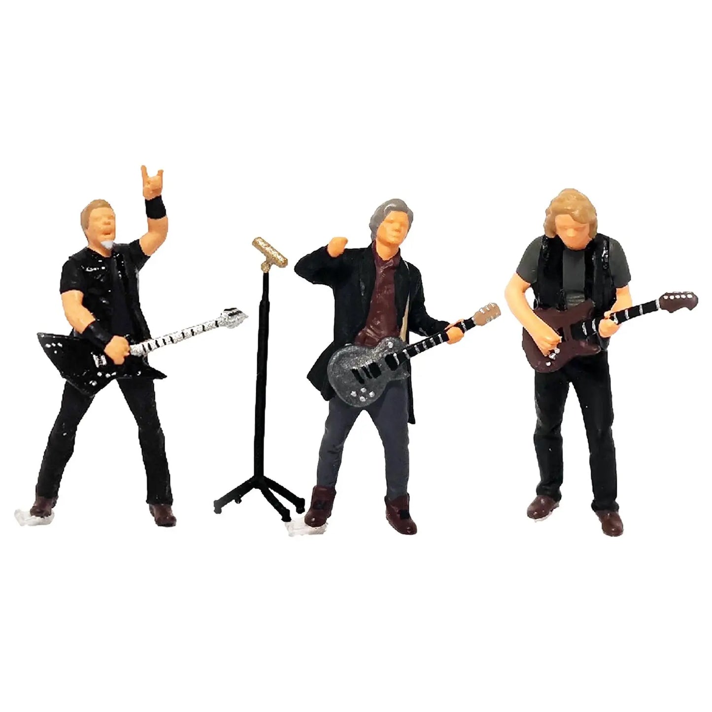 1/64 Rock Music Figures Miniature Scene