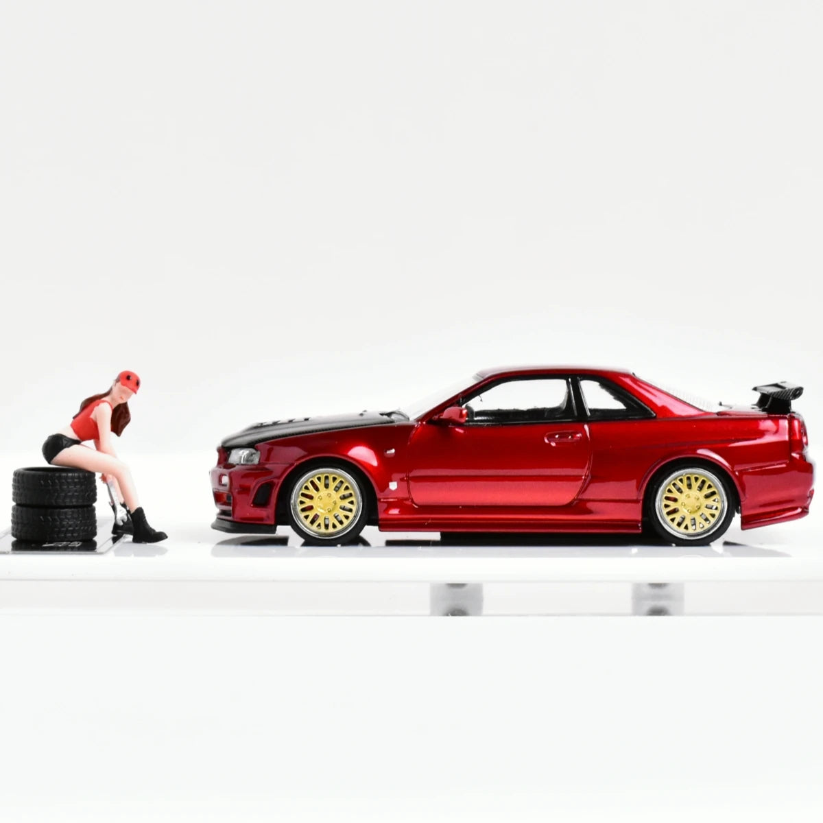 TM Time Micro 1:64 GTR R34 Diecast Car Model