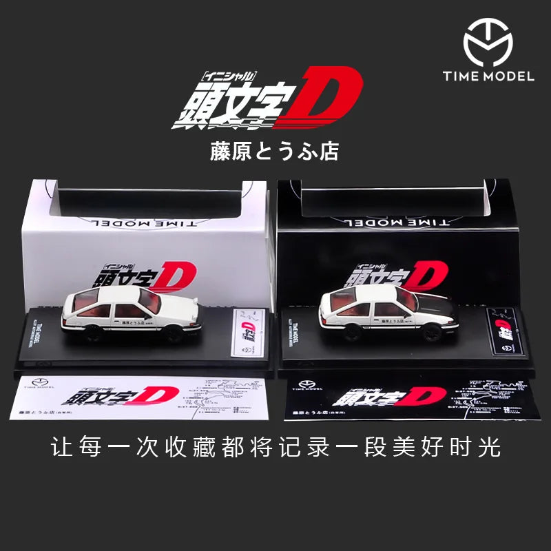 1:64 Toyota Levin AE86 INITIAL D Diecast Model Car