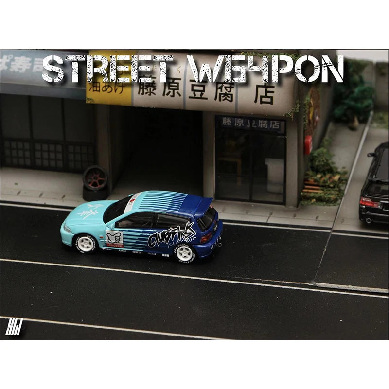 1:64 EG6 TYPE R Kanjozoku Diecast Model