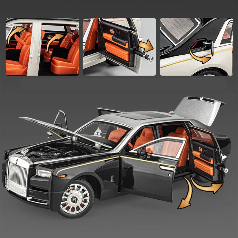 1/18 Rolls-Royce Phantom Diecast Model