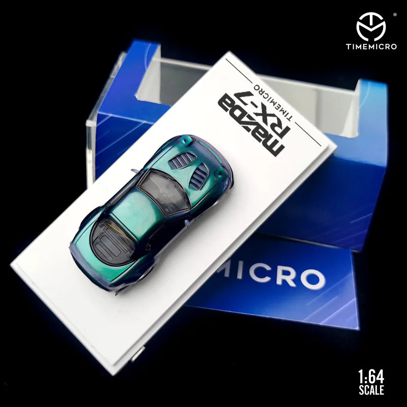 TimeMicro1:64 Mazda RX-7 Rocket Rabbit Chameleon Diecast Model