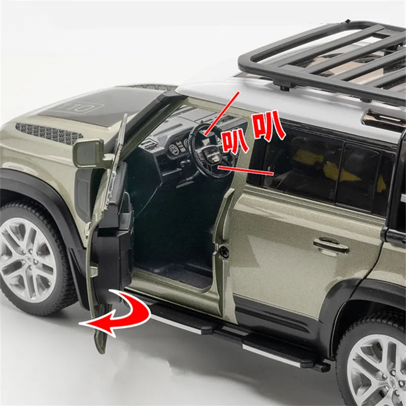 1/18 Range Rover Defender SUV Diecast Car Model