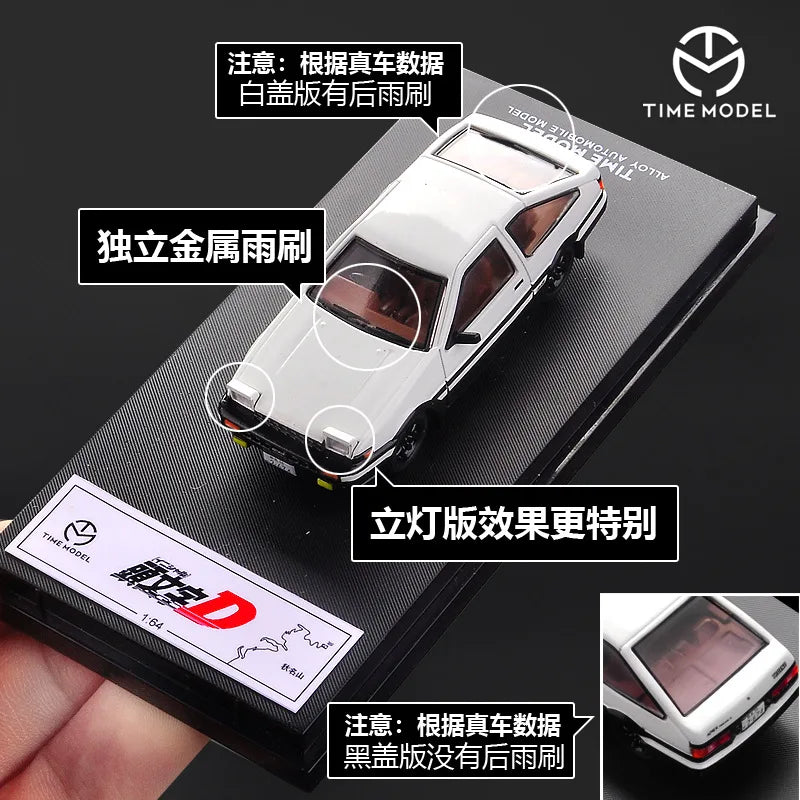 1:64 Toyota Levin AE86 INITIAL D Diecast Model Car