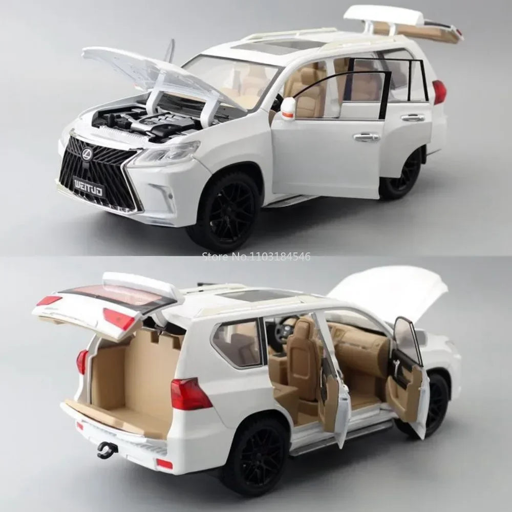 1:18 Scale Lx570 Diecast Car Model