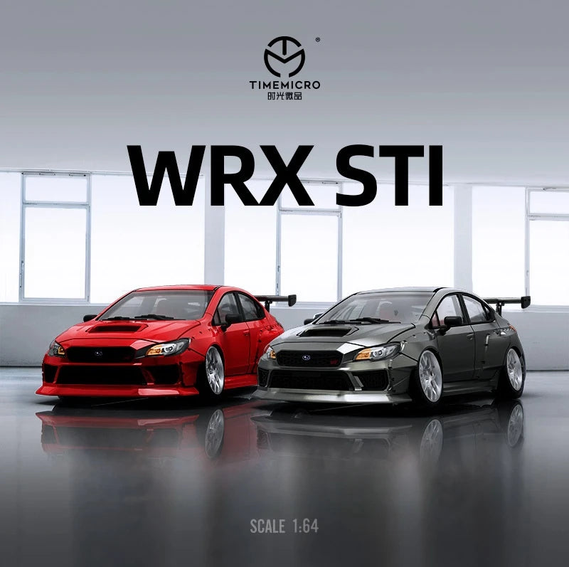 TimeMicro1:64 Subaru WRX STI Diecast Car Model