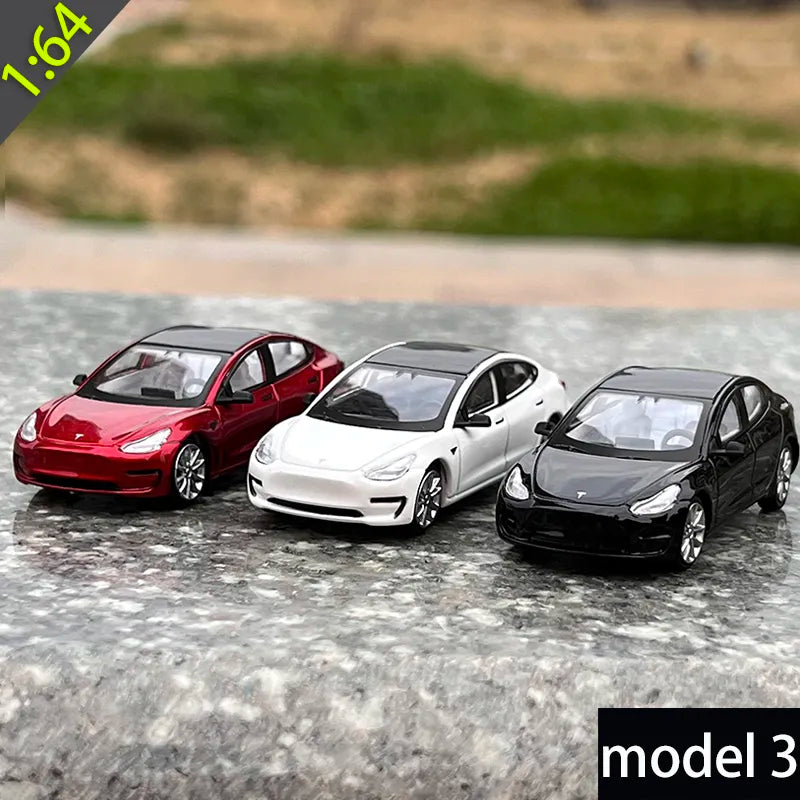 Time Micro Dream 1:64 Diecast Car Tesla