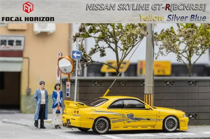 Focal Horizon FH 1:64 Skyline R33 GT-R BCNR33 FNF Diecast Model