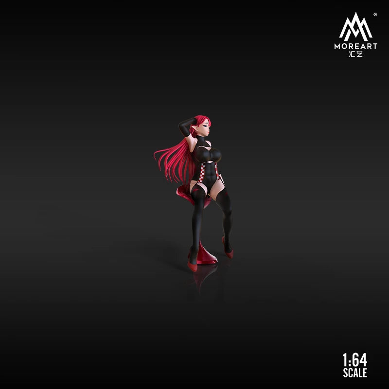 Time Micro MoreArt 1:64 Racing Girls Set Limited Edition Resin Figures