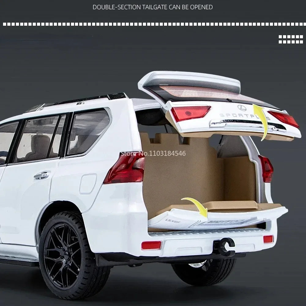 1:18 Scale Lx570 Diecast Car Model