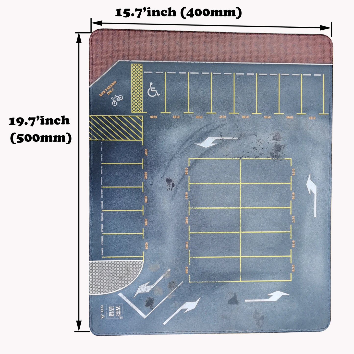 Table Mat 1:64 Model Car Parking Lot Display Station Mouse Pad Scene Diorama