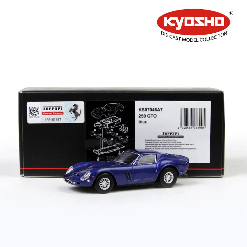 Kyosho 1:64 Ferrari 575 gtc f430 gt 250 gto 365 gtb4 328 gtb California t 512bb Diecast Model