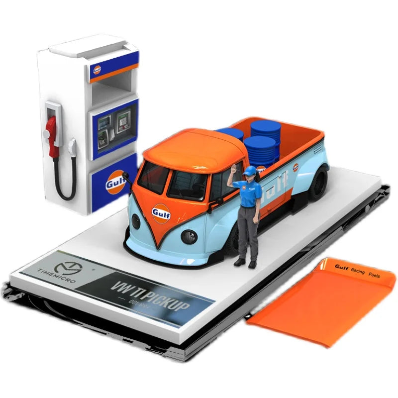 TM Time Micro 1:64 T1 Van Pickup Truck Diecast Model