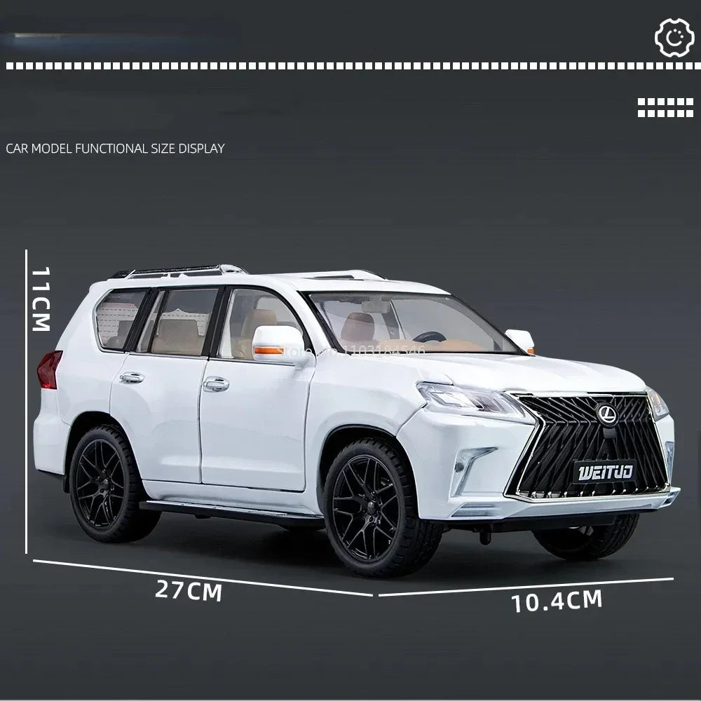 1:18 Scale Lx570 Diecast Car Model