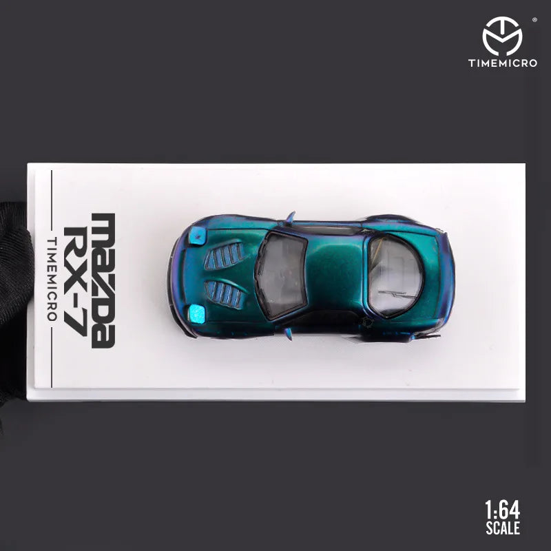 TimeMicro1:64 Mazda RX-7 Rocket Rabbit Chameleon Diecast Model
