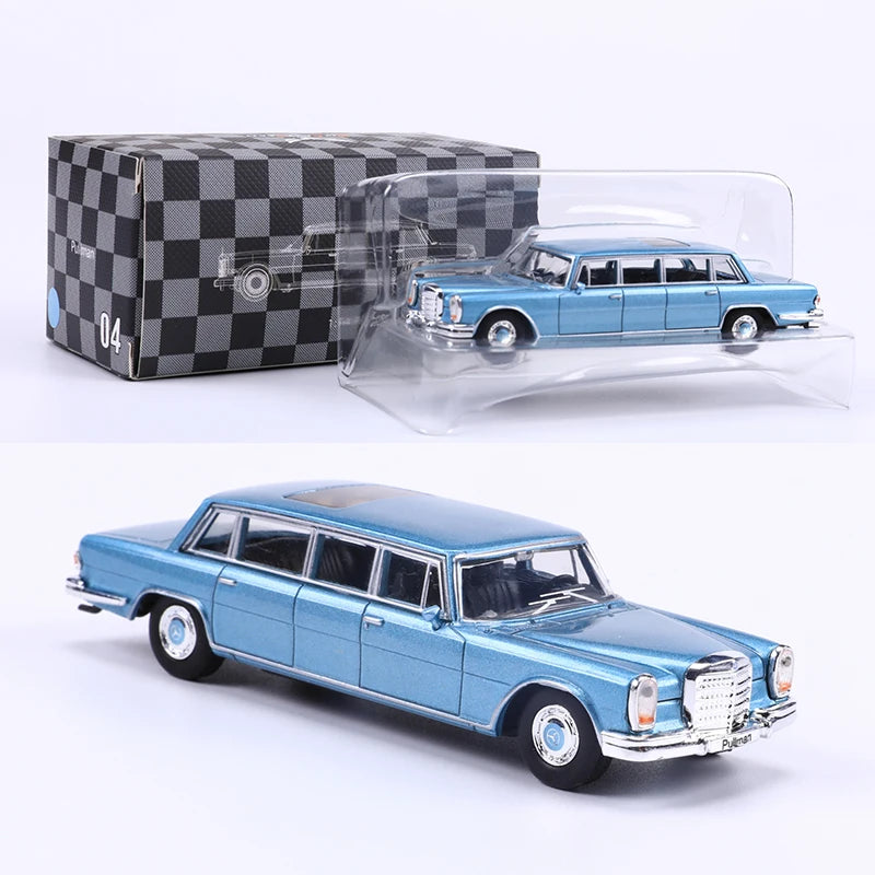 DCT 1:64 Benz Pullman 600 W100 Edition Diecast Alloy Model Car