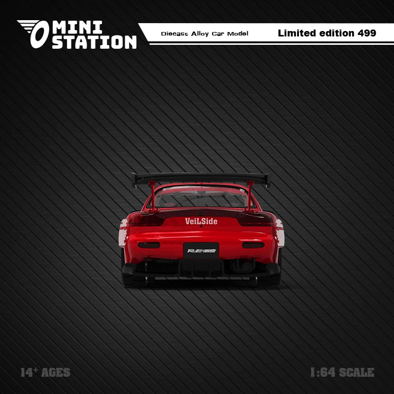 Mini Station 1:64 Dom's RX-7 Fast & Furious Diecast Model Car