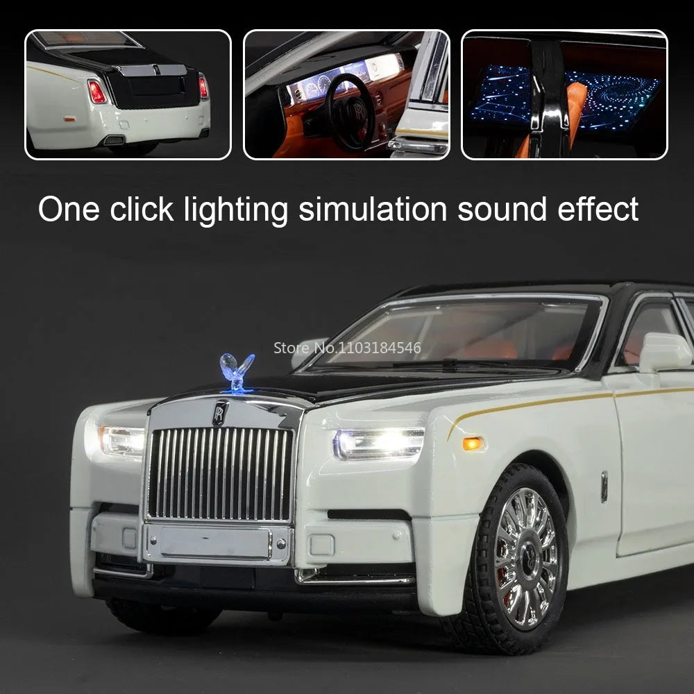 Big Scale Car Model 1/18 Rolls Royce Phantom Diecast Car Model