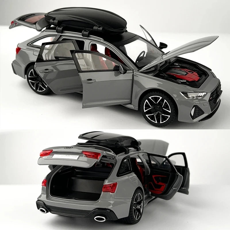 1:24 Audi-RS6 Quattro Station Wagon Diecast Model
