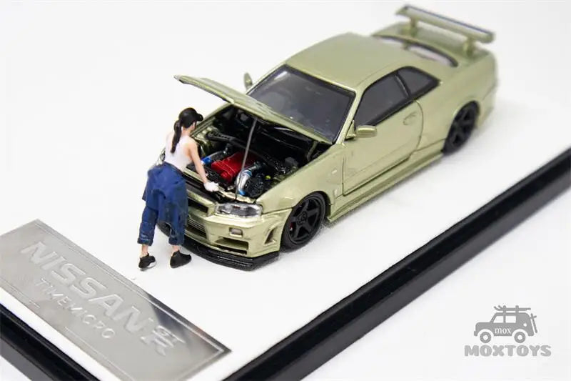 TIME MICRO 1:64 3 figures set repairwoman