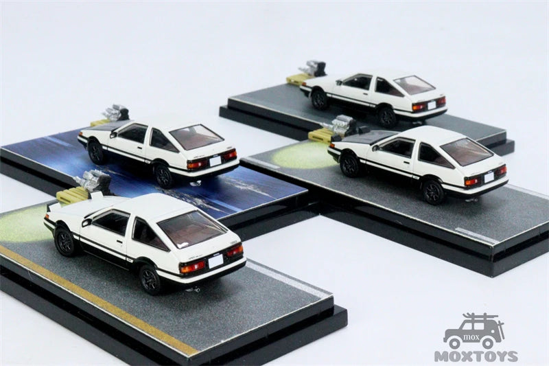 Hobby Japan 1:64 Initial D SPRINTER TRUENO GT APEX AE86 Diecast Model Car
