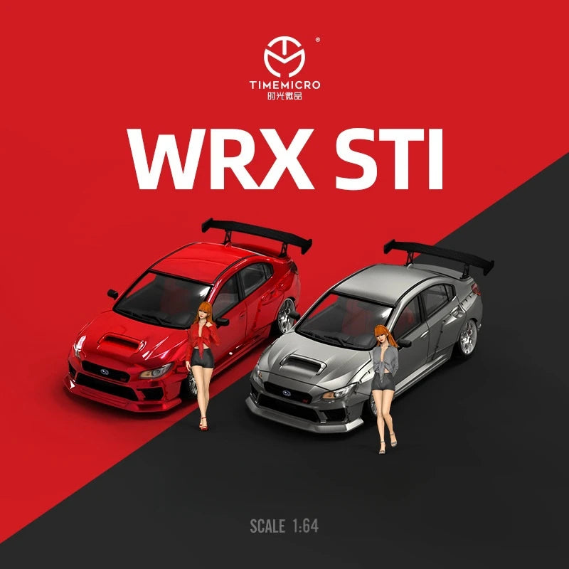 TimeMicro1:64 Subaru WRX STI Diecast Car Model