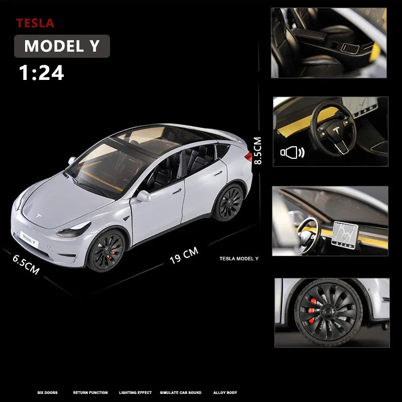 1:24 Tesla Model Y Diecast Model