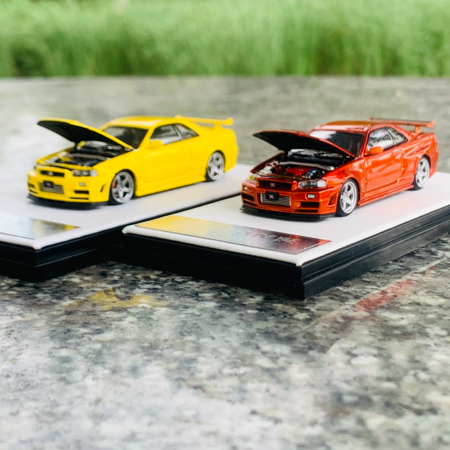 TM Time Micro 1:64 Nissan Skyline GTR R34 Diecast Car Model