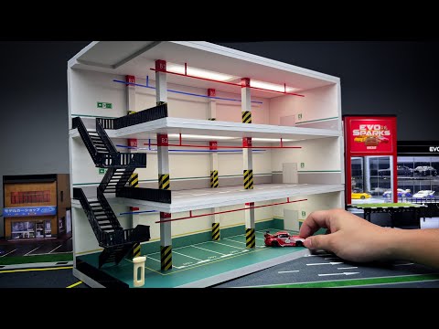 1/64 3-Storey Car Park Diorama (Limited Quantity Only