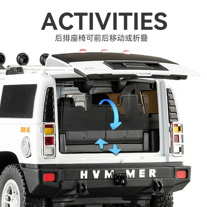 1/18 Hummer H2 SUV Diecast Model