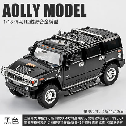 1/18 Hummer H2 SUV Diecast Model