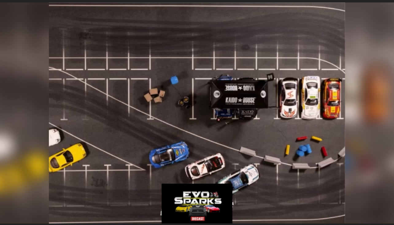 1/64 Road Mat Diorama (Odaiba Driftpark Design)