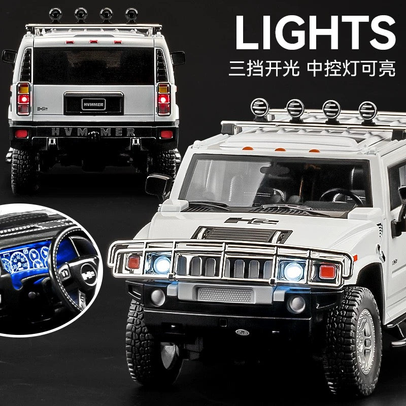 1/18 Hummer H2 SUV Diecast Model