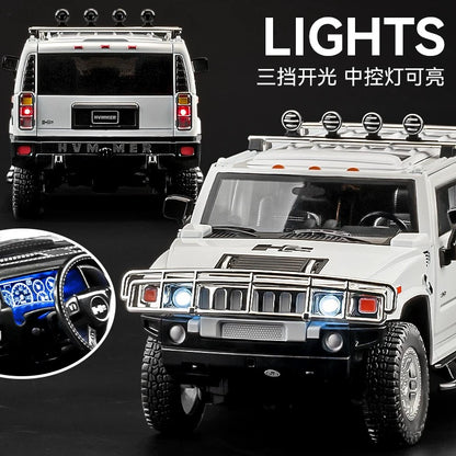 1/18 Hummer H2 SUV Diecast Model