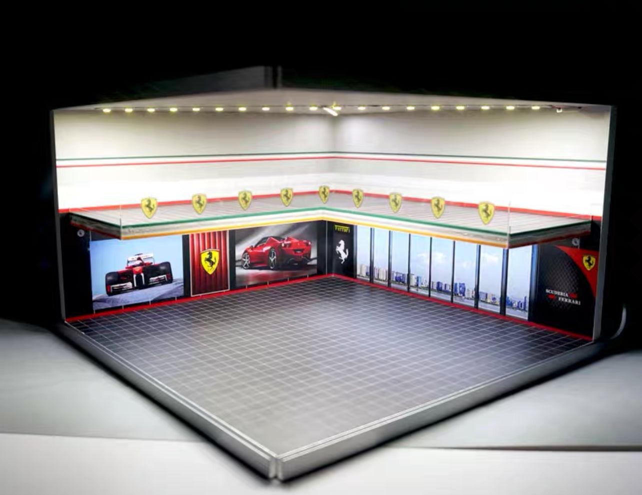 1/64 Ferrari Showroom Diorama