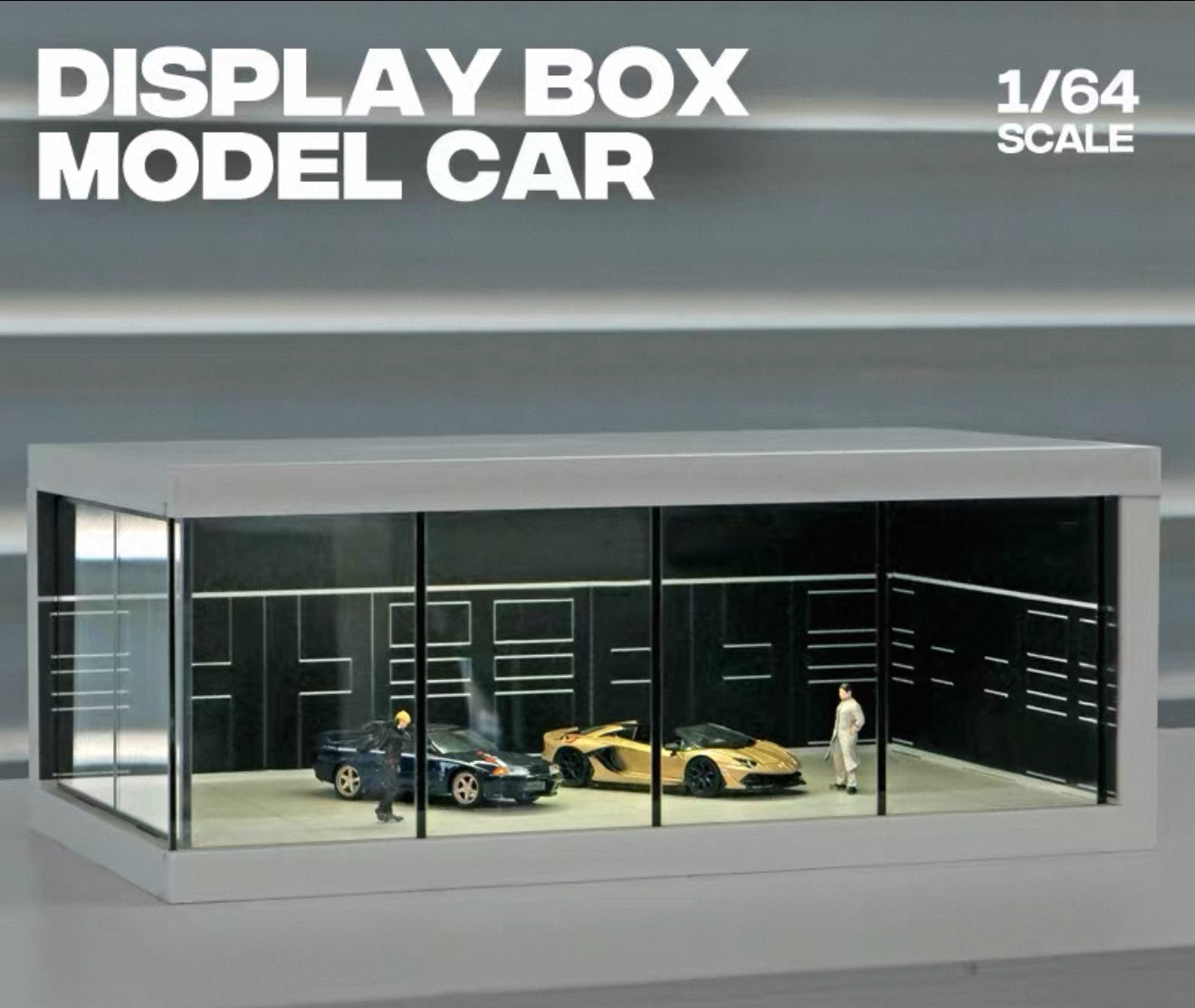 Modern Car Garage 1/64 Diorama