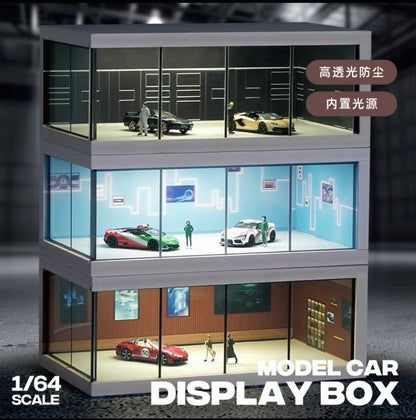 Modern Car Garage 1/64 Diorama