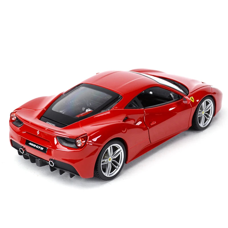 Bburago 1:18 488 GTB Sports Car Diecast Model – EVOSparks Diecast