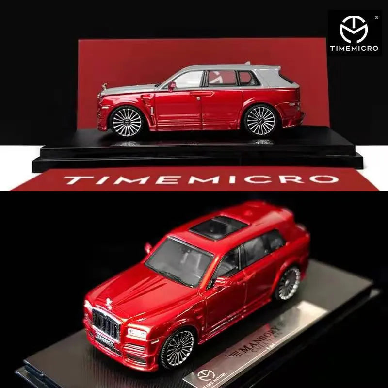 Time Micro 1:64 Model Car Rolls-R CULLINAN Mansory Diecast Model