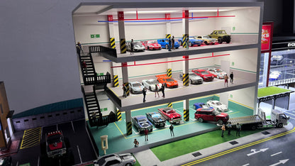 1/64 3-Storey Car Park Diorama (Limited Quantity Only!)