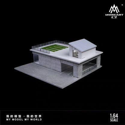 Rooftop Garage 1/64 Diorama