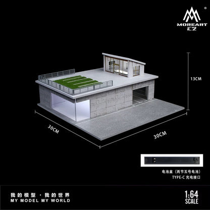 Rooftop Garage 1/64 Diorama