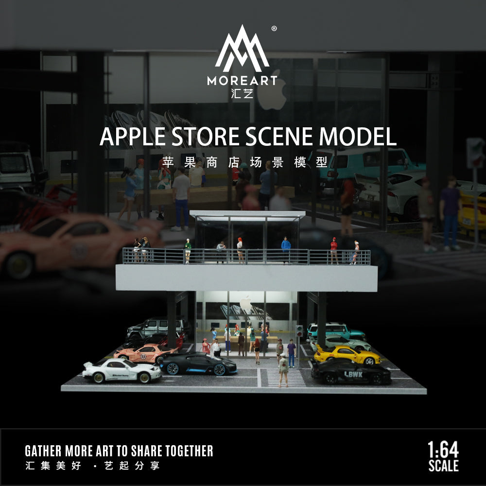 Apple Store by MoreArt 1/64 Diorama with Lights