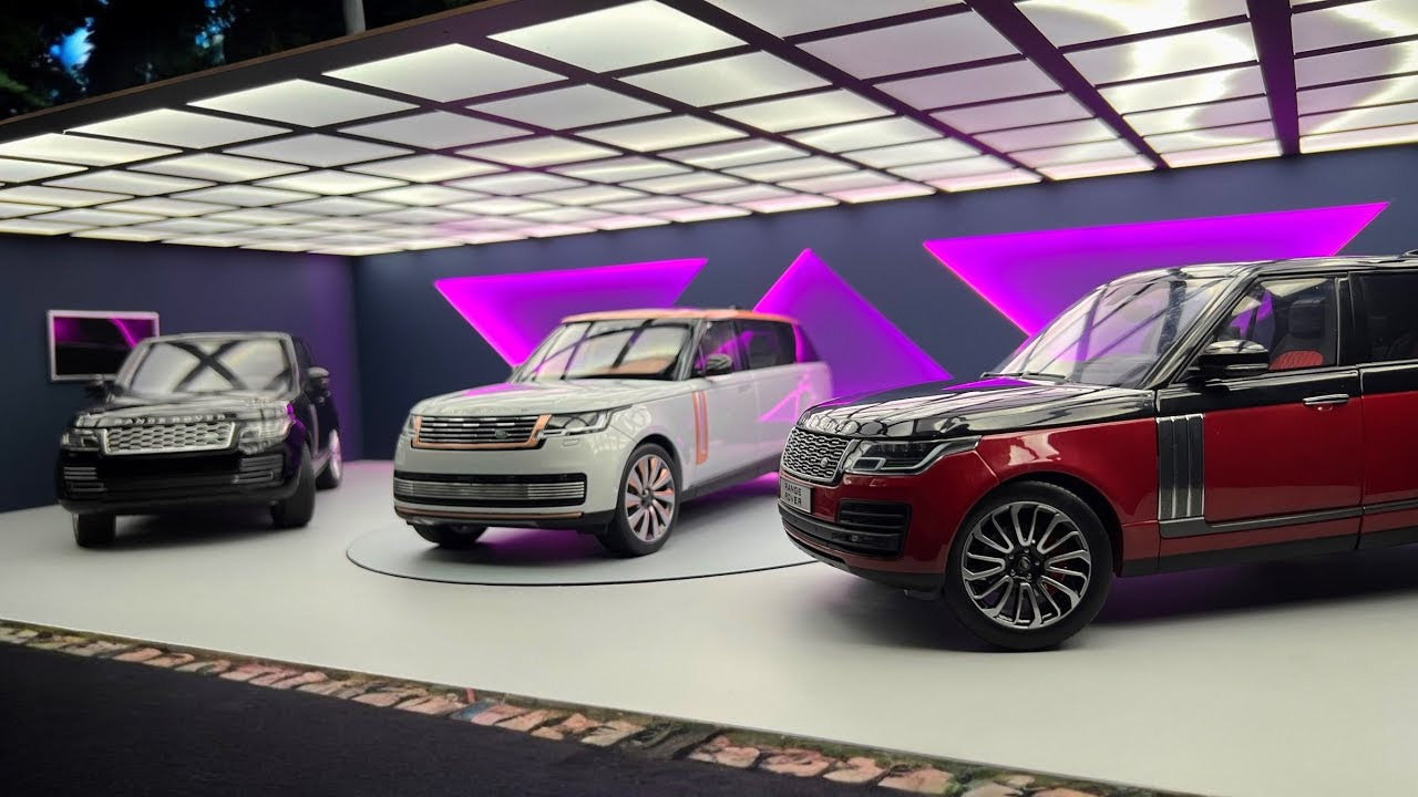 1/18 Premium Single Storey Car Garage Diorama