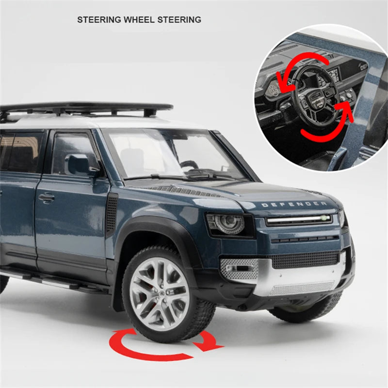 1/18 Range Rover Defender SUV Diecast Car Model