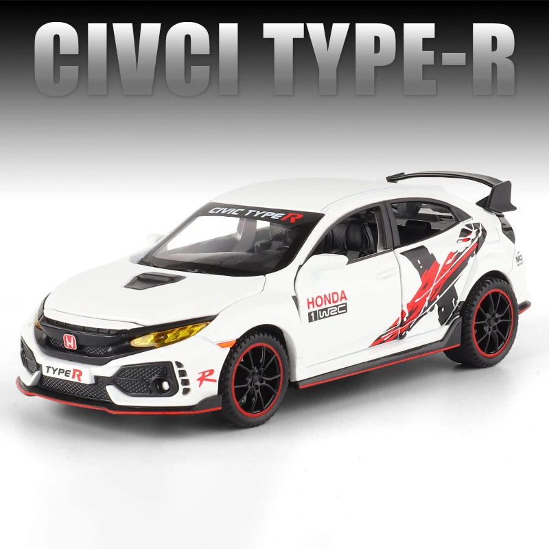 1:32 HONDA CIVIC TYPE-R Diecast Model – EVOSparks Diecast