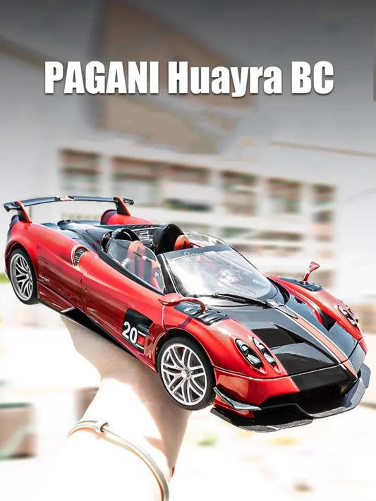 Large 1/18 Toy Car Model Pagani Huayra Diecast Car Model